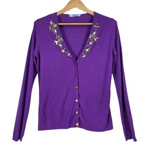 Blumarine Vintage Y2k embellished cardigan